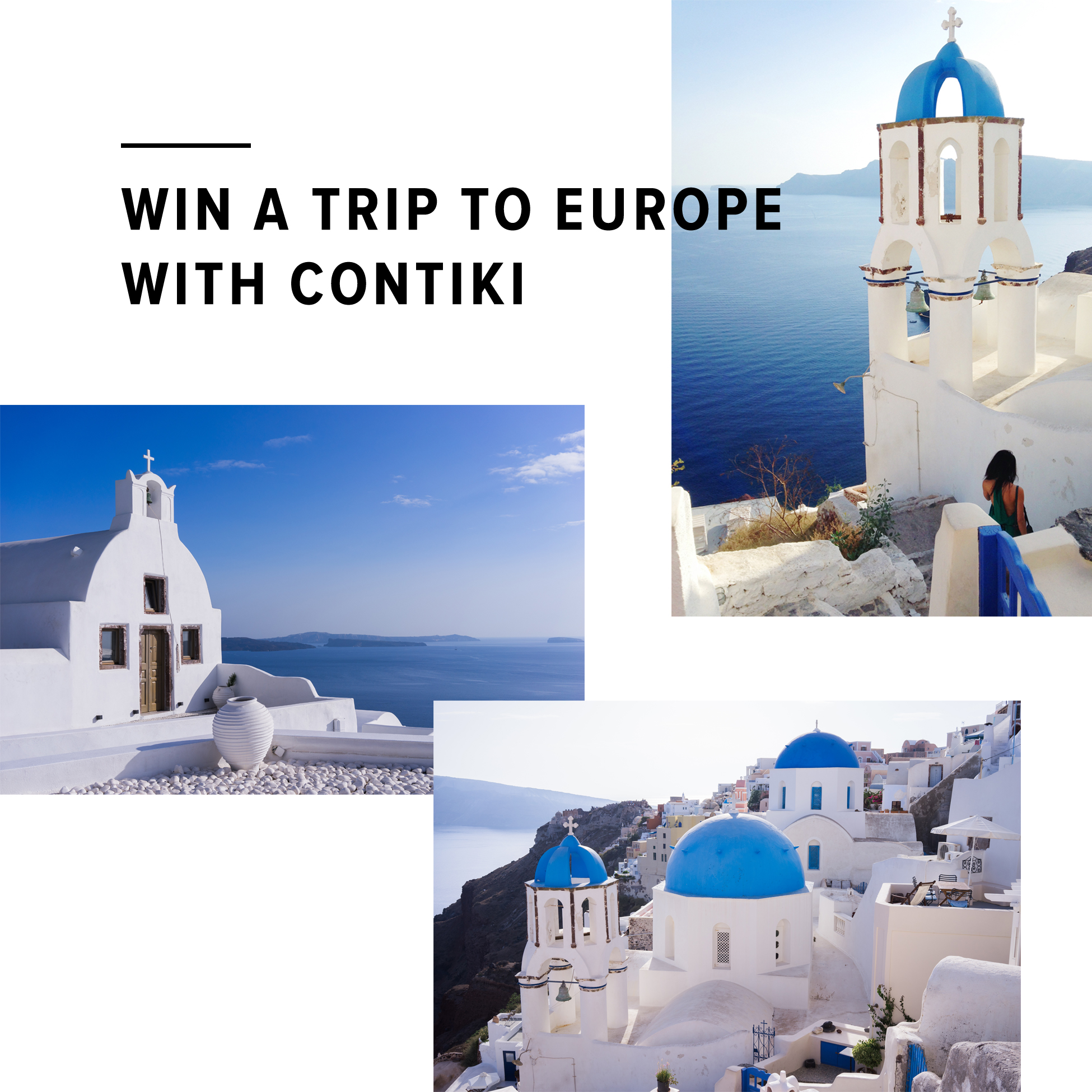 Win a Trip to Europ with Contiki / 
