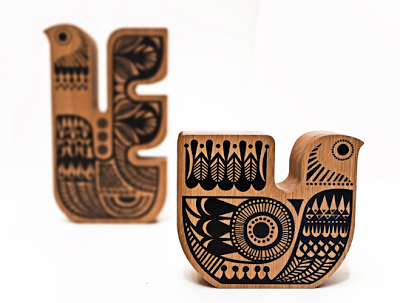 sanna annukka wooden birds