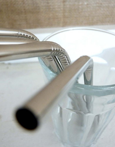 stainless steel straws