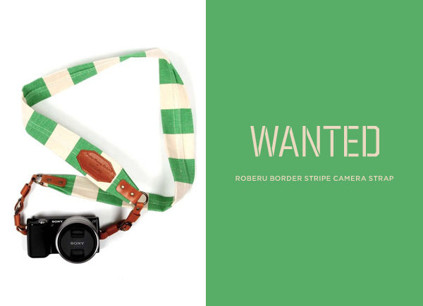 WANTED / Camera Strap