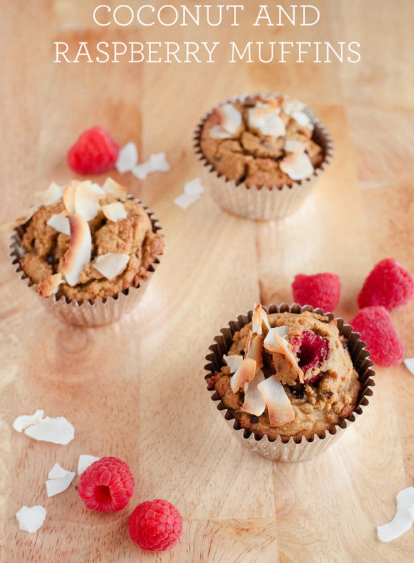 Coconut Raspberry Muffins