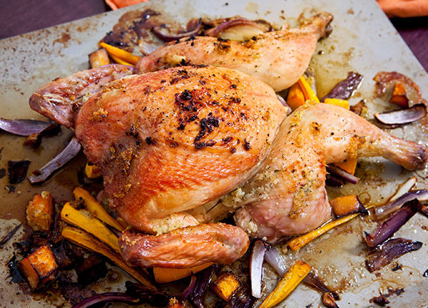 Fall Inspired Roast Chicken