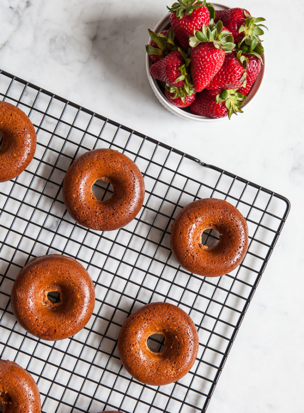 Strawberry ‘Donut’ Cakes