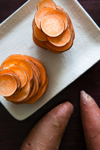 Sweet Potato Baked Chips / blog.jchongstudio.com