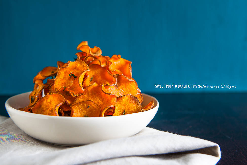 Sweet Potato Baked Chips / blog.jchongstudio.com