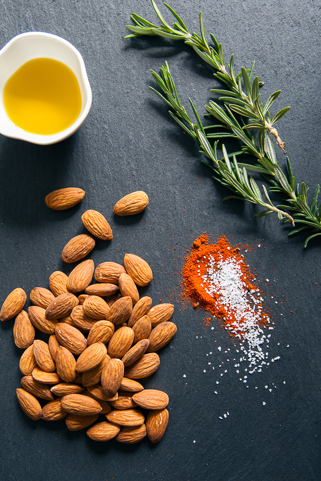 Roasted Rosemary Almonds / See and Savour 