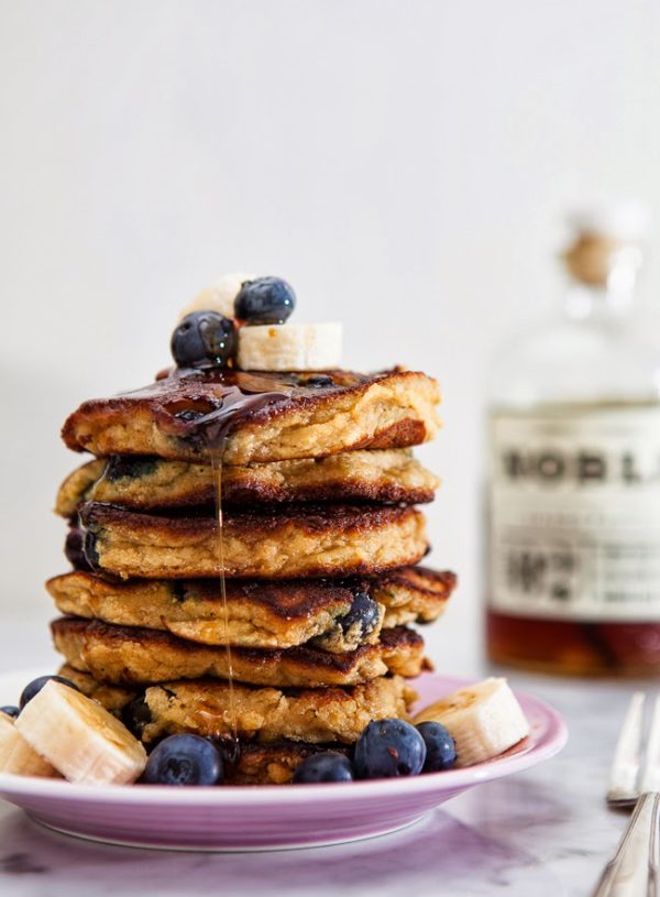 Blueberry Banana Pancakes