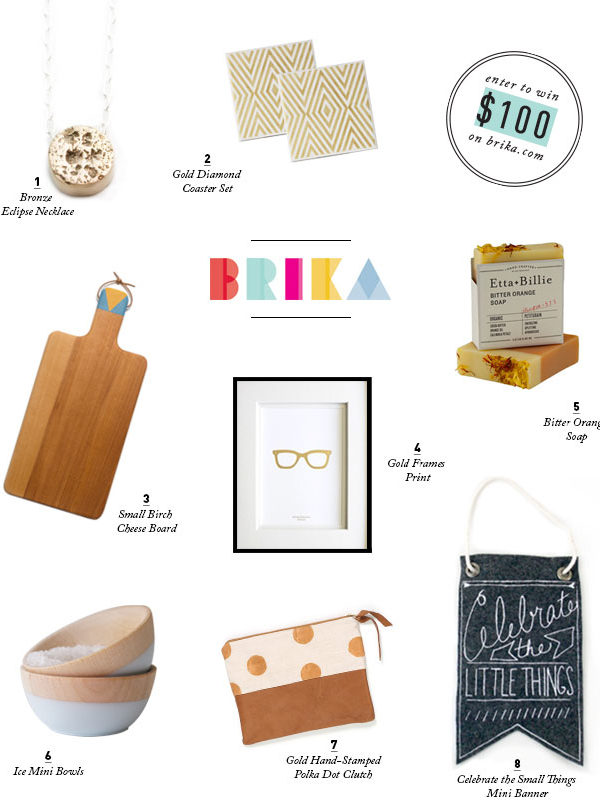 Brika + {$100 Giveaway!}