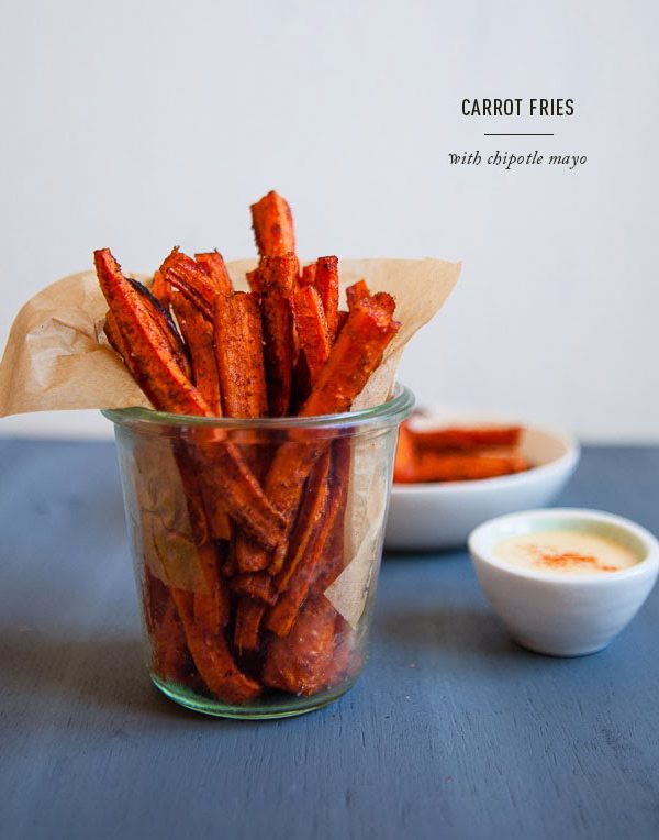 Carrot Fries w/ Chipotle Mayo
