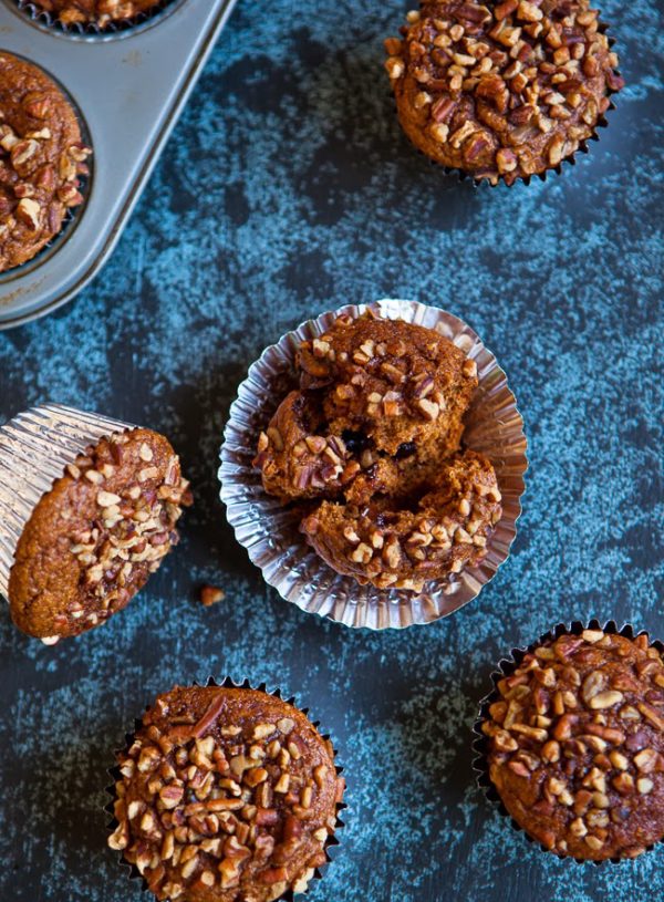 Pumpkin Muffins with Chocolate Chips