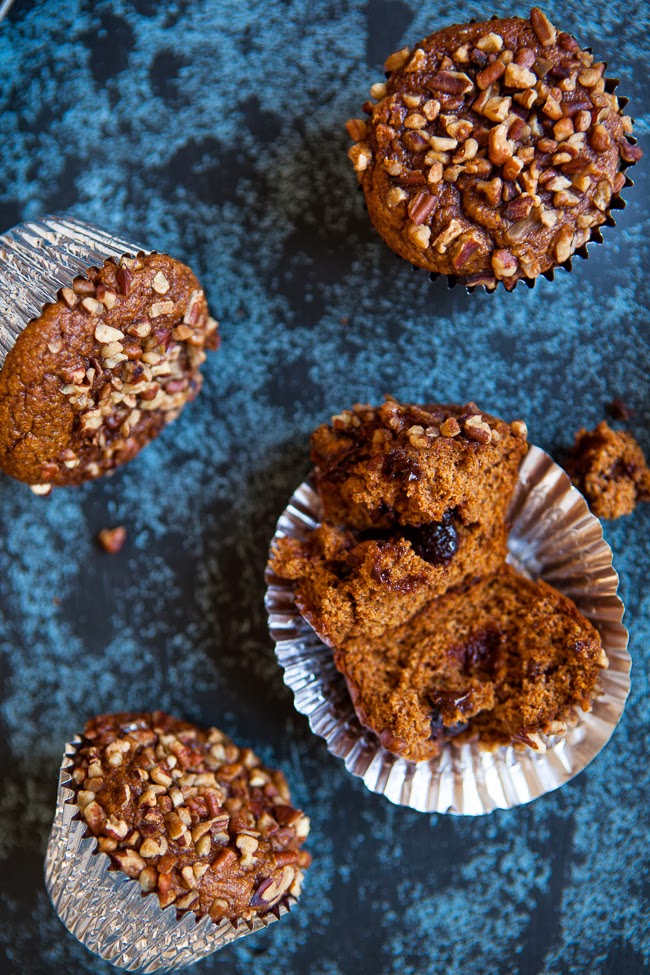 Pumpkin Muffins with Chocolate Chips / blog.jchongstudio.com