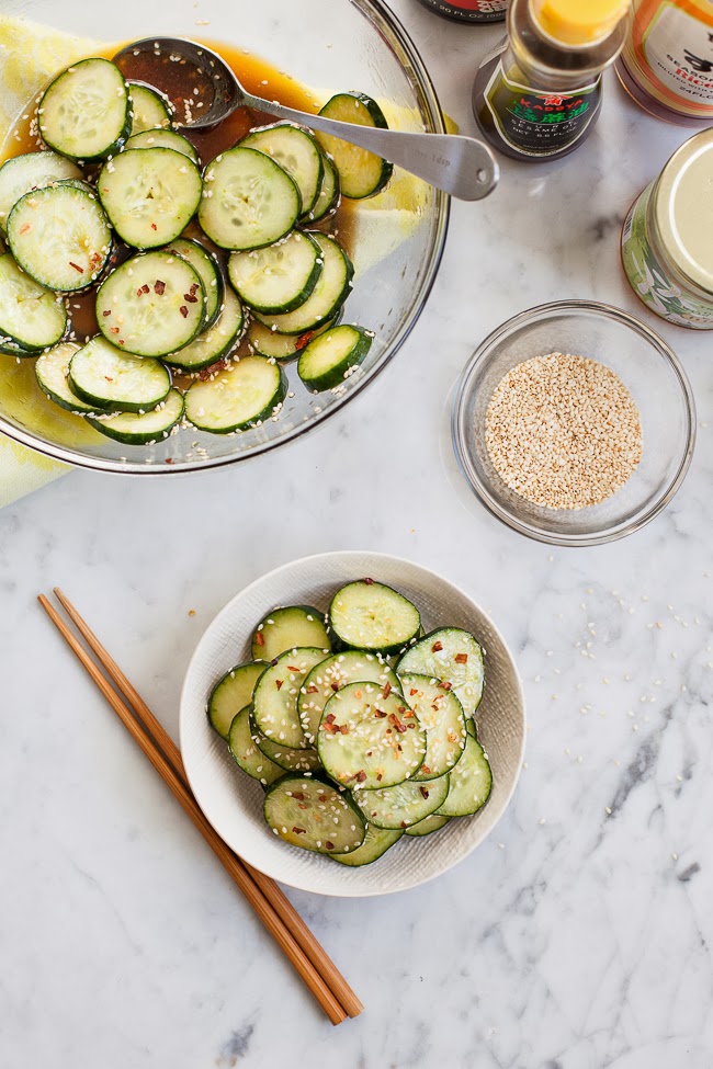  Asian Cucumber Salad / blog.jchongstudio.com