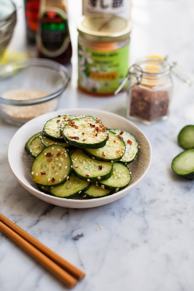  Asian Cucumber Salad / blog.jchongstudio.com