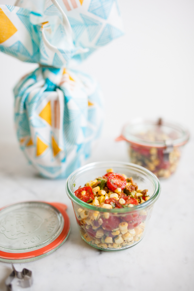 Bacon, Corn, Avocado and Tomato Salad #sweetsurprisesweeps / blog.jchongstudio.com