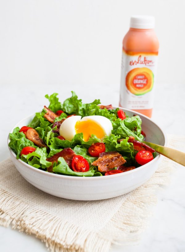 The Perfect Pair: Breakfast Salad x Evolution Juices