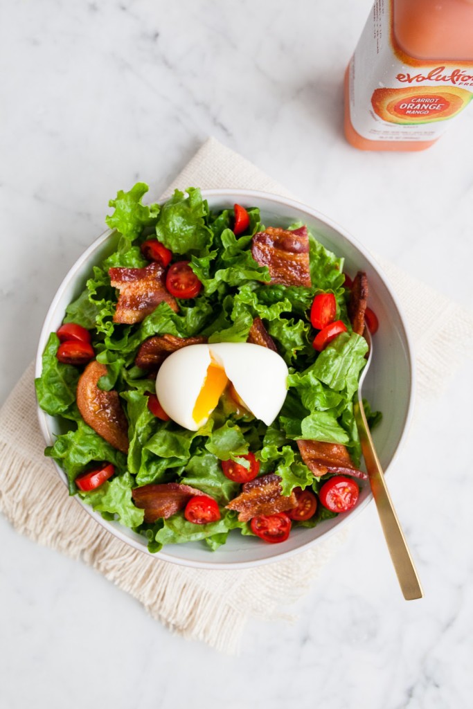 The Perfect Pairing - Breakfast Salad / blog.jchongstudio.com