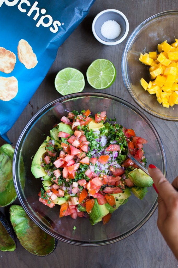 Mango Guacamole w/ popchips / blog.jchongstudio.com