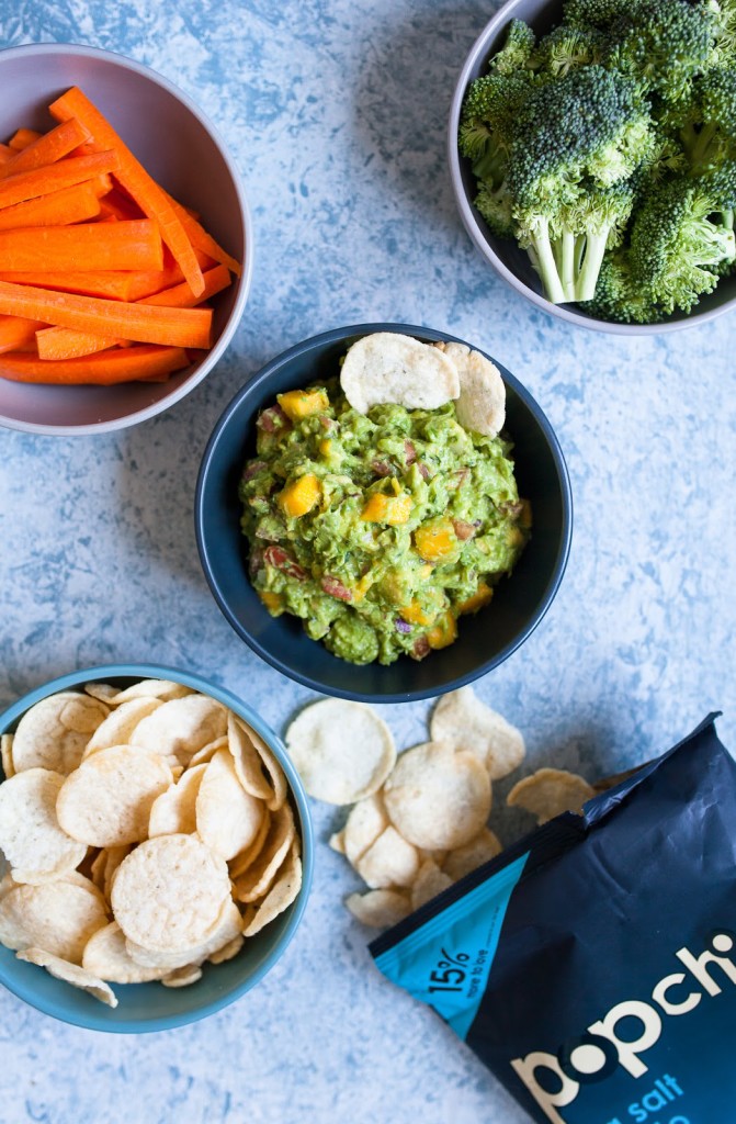 Mango Guacamole w/ popchips / blog.jchongstudio.com