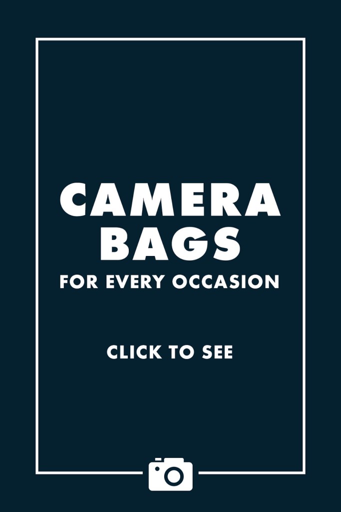 Five Camera Bags for Every Occasion / Click for tips!