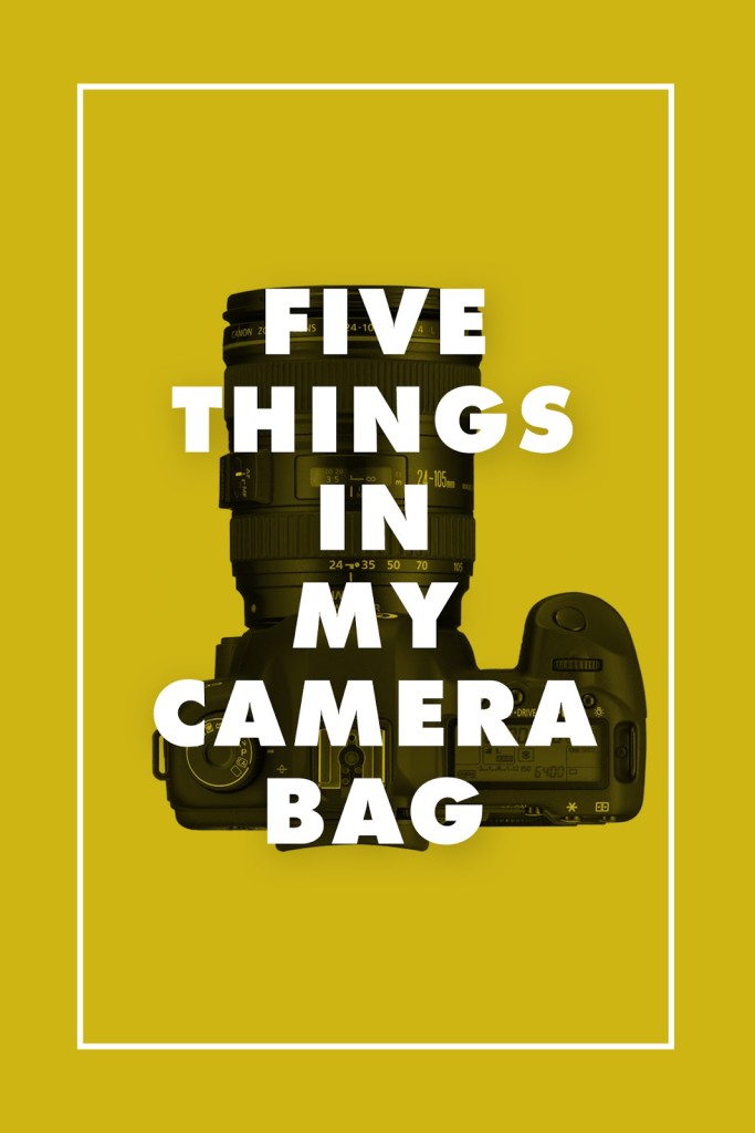 Inside my Camera Bag / Click to find out