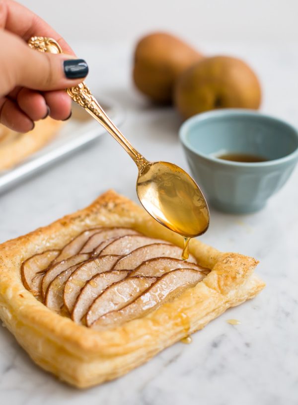 The Easiest Pear Tart with Honey