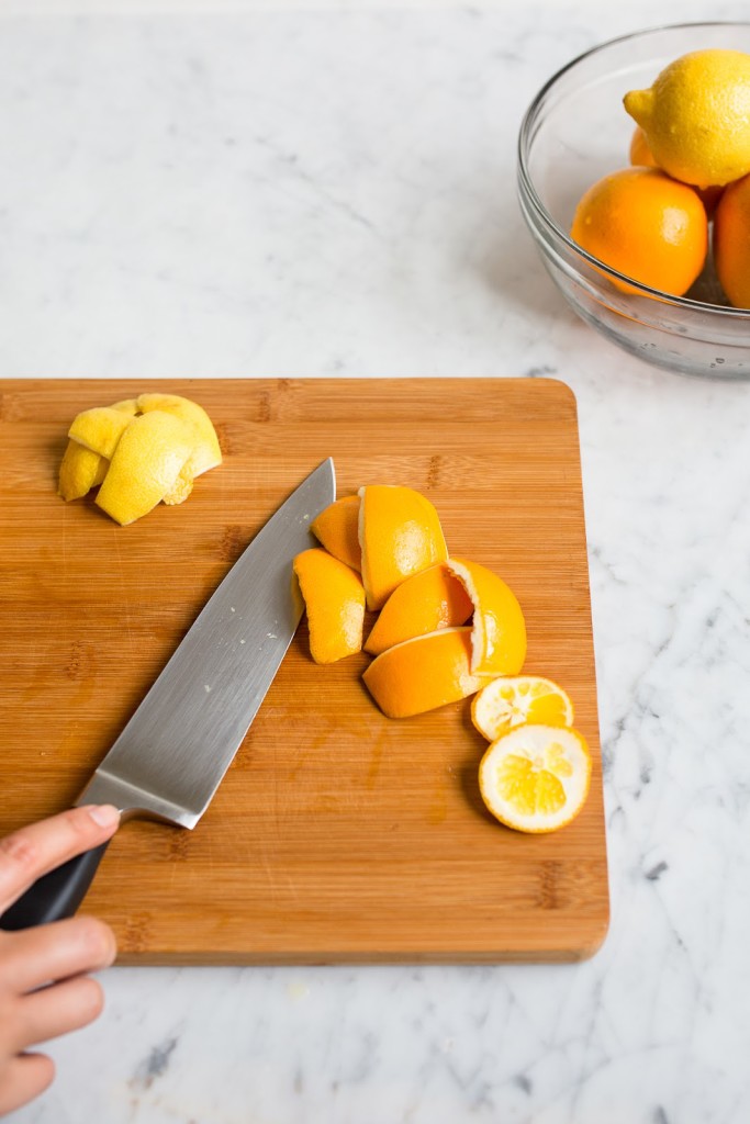 Candied Citrus Peels / seeandsavour.com