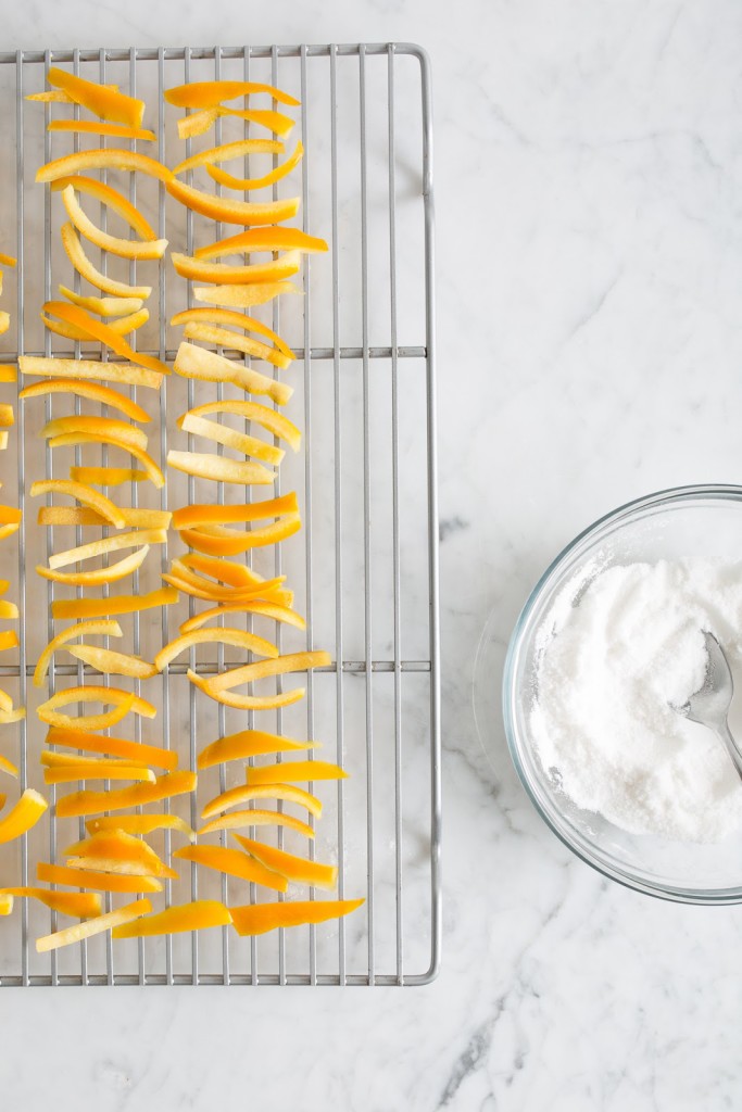 Candied Citrus Peels / seeandsavour.com