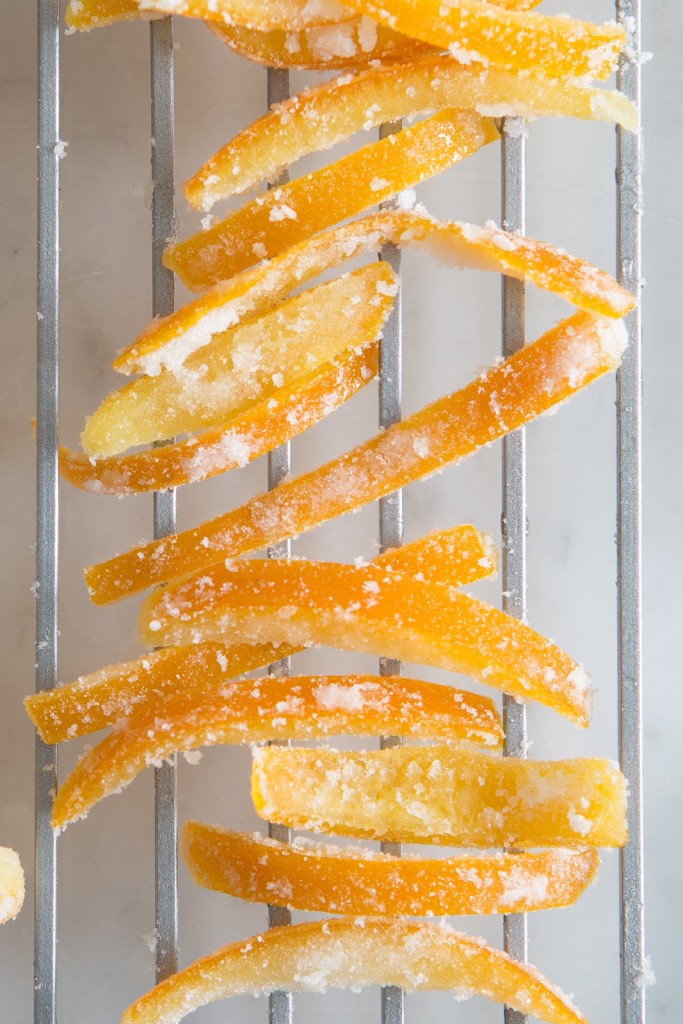 Candied Citrus Peels / seeandsavour.com