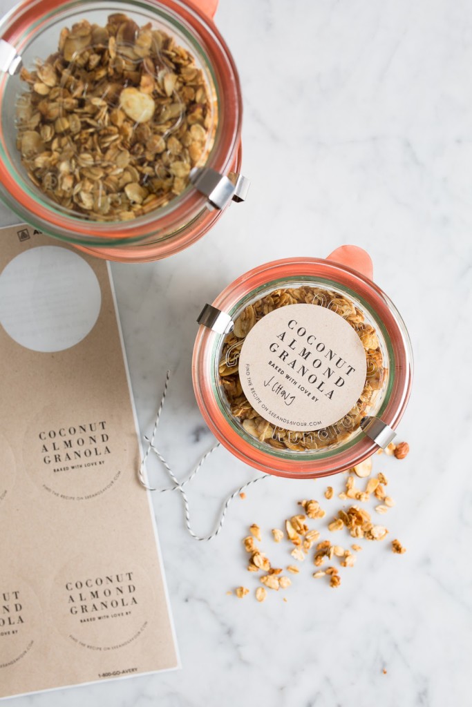 Coconut Almond Granola / seeandsavour.com