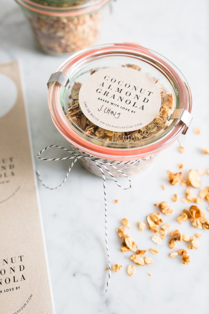 Coconut Almond Granola / seeandsavour.com