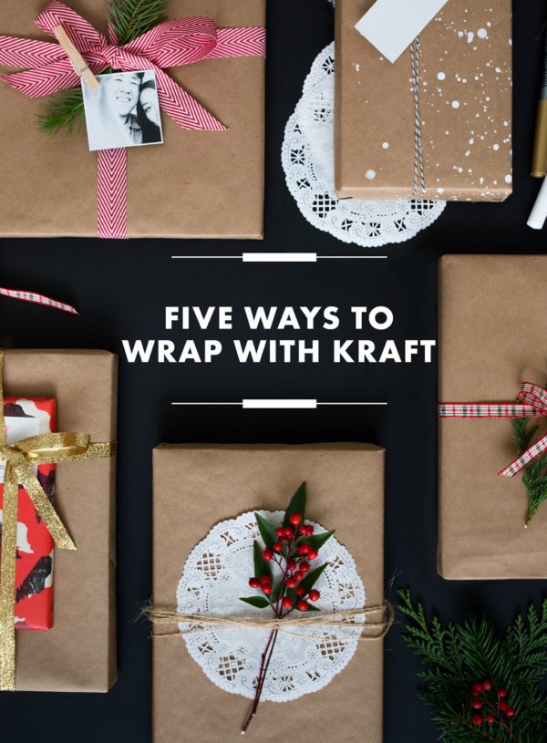 Five ways to wrap with Kraft