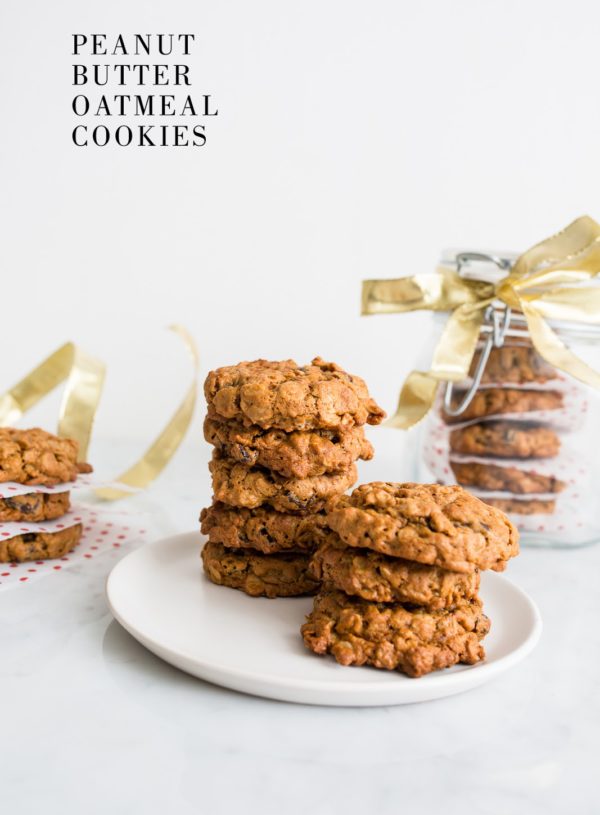 Peanut Butter Oatmeal Cookies