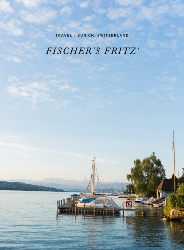 Escape the City at Fischer’s Fritz’ | Zürich, Switzerland