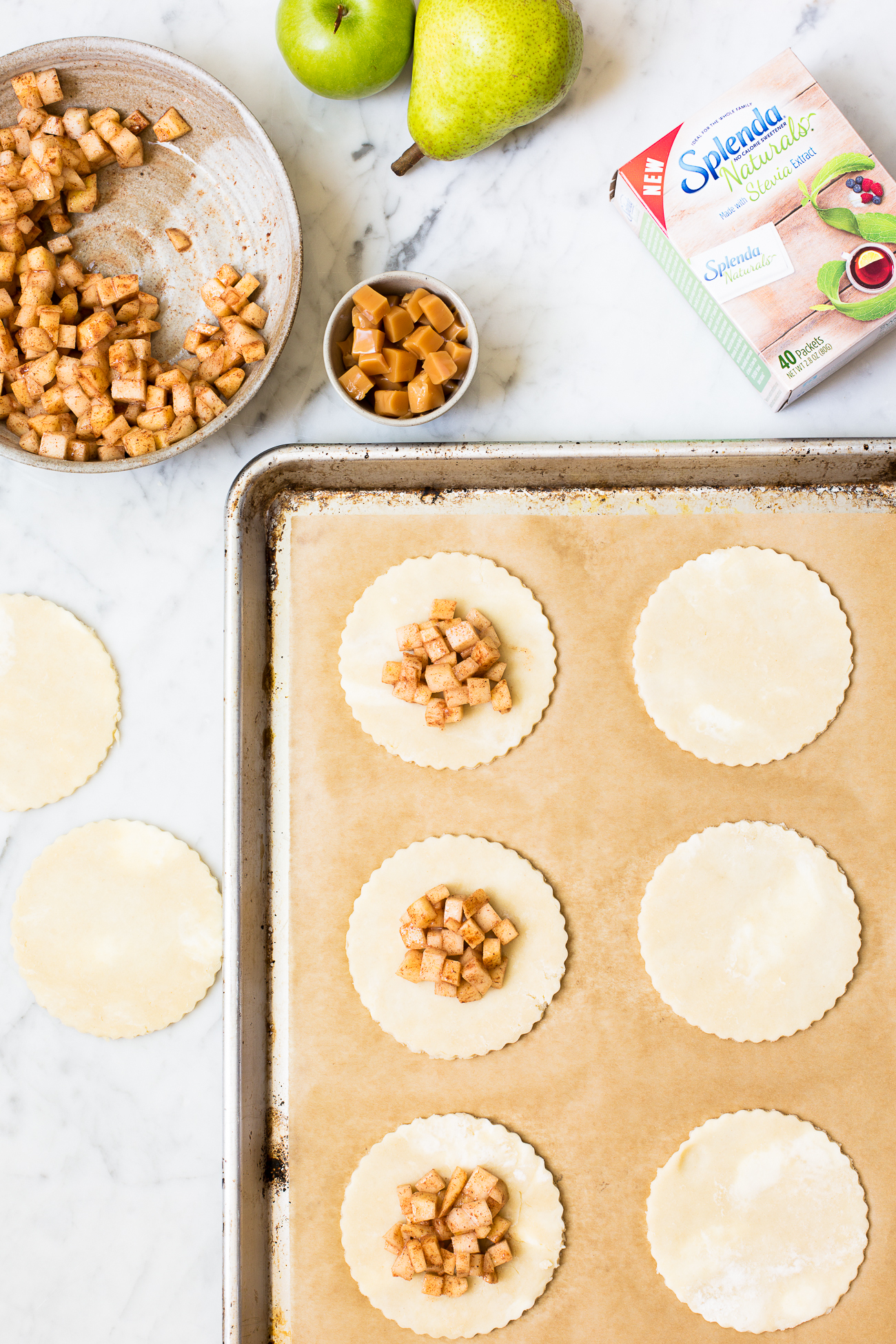 Salted Caramel Pear & Apple Hand Pies / See and Savour