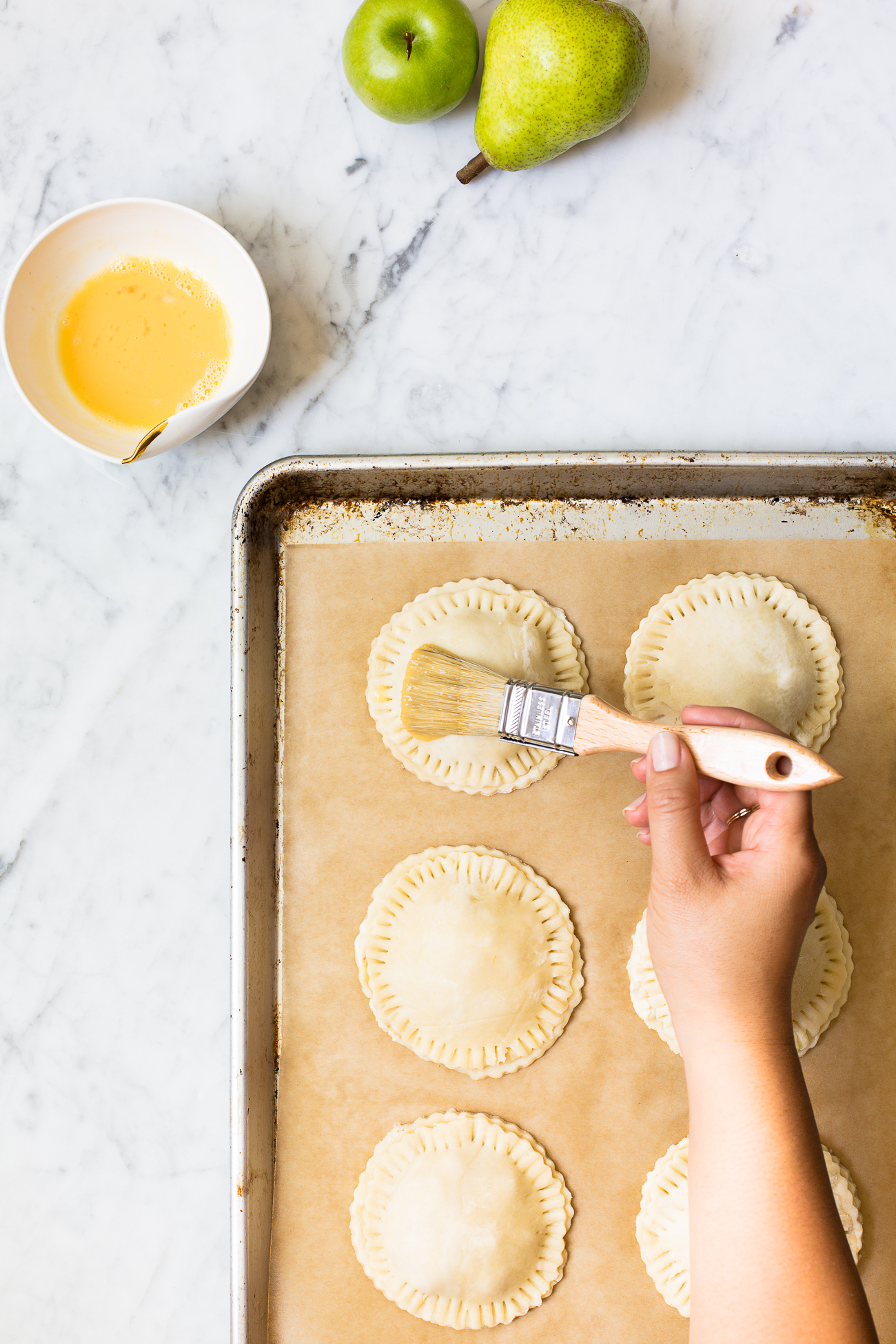 Salted Caramel Pear & Apple Hand Pies / See and Savour