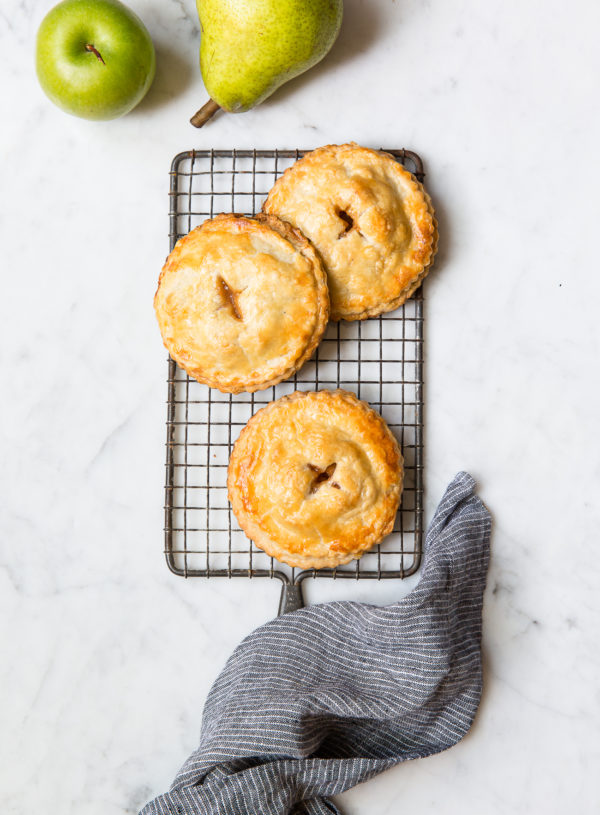 Salted Caramel Pear & Apple Hand Pies