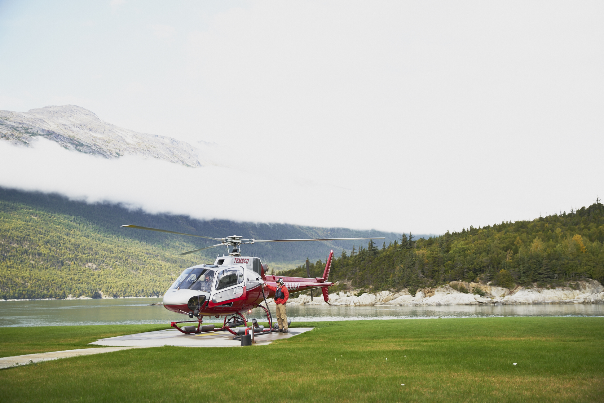 Shore excursions in Skagway Alaska /