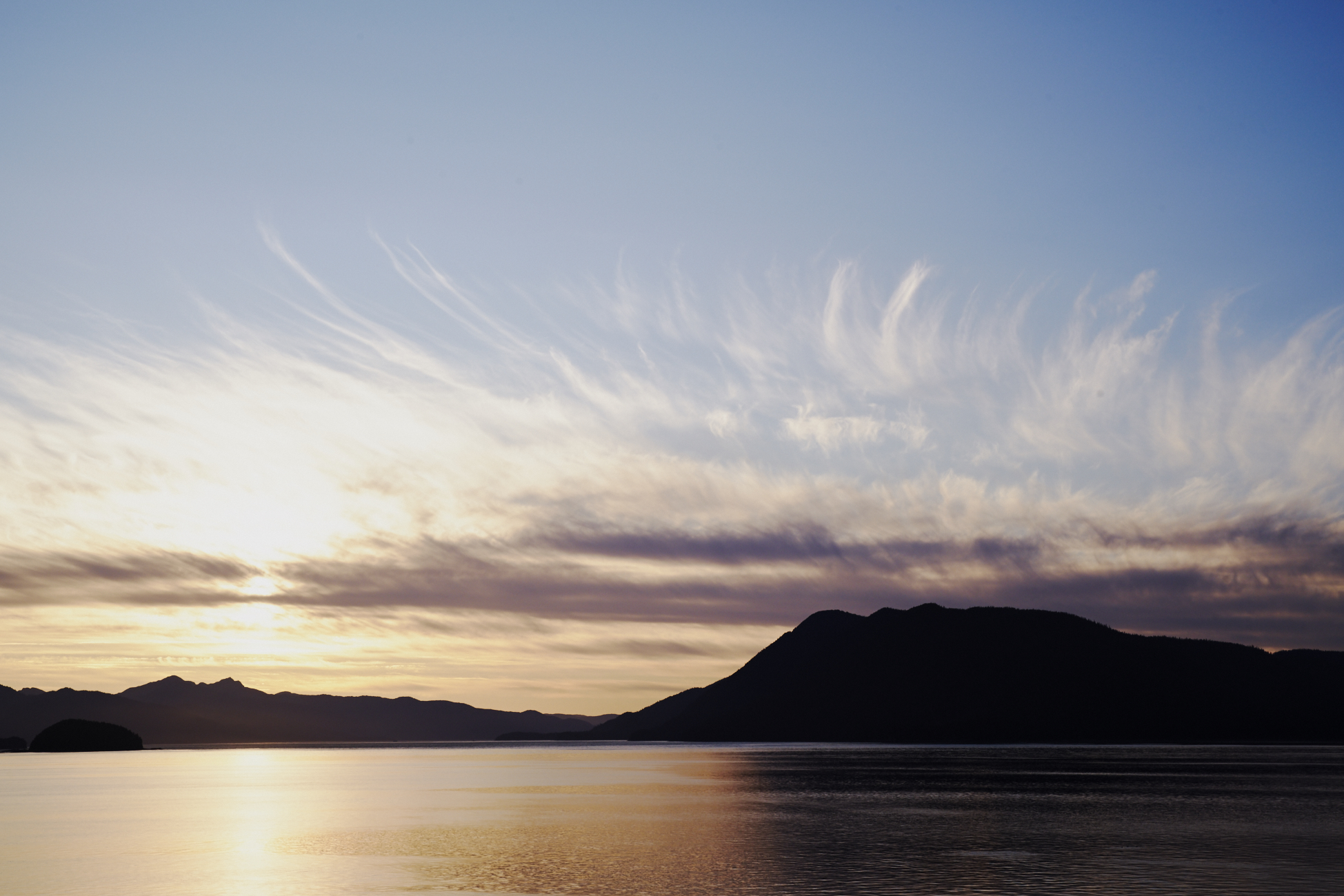 Sunset over Glacier Bay National Park - Alaskan Cruise / See and Savour