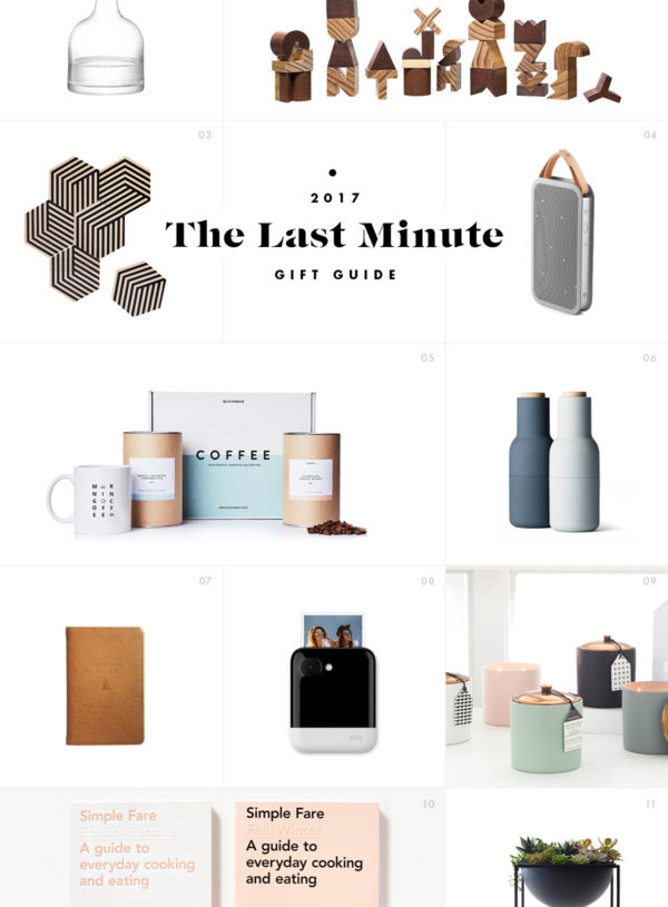 The Last Minute Gift Guide / See and Savour