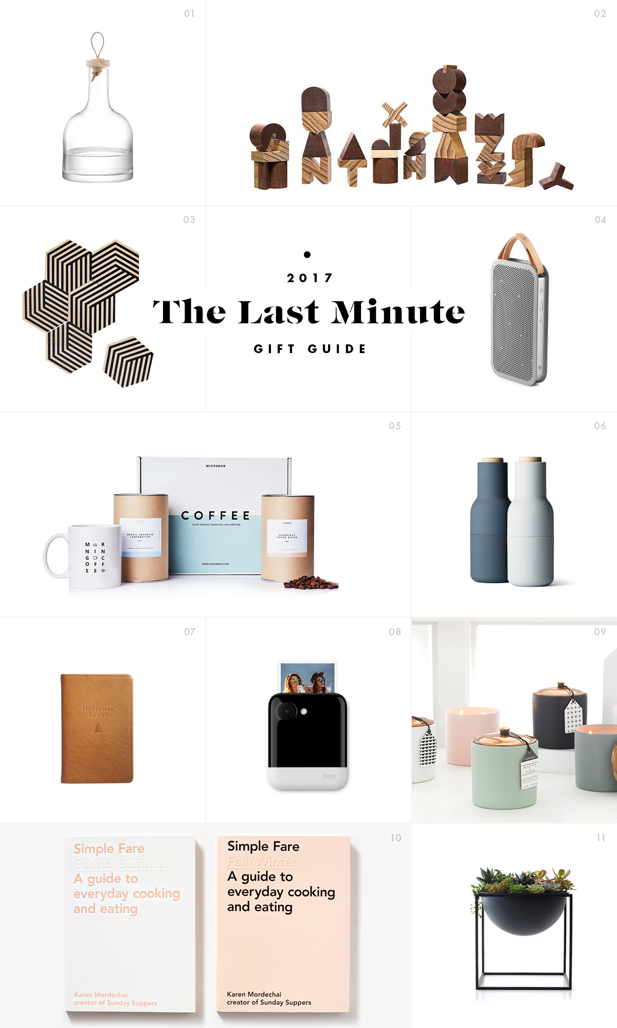 The Last Minute Gift Guide / See and Savour